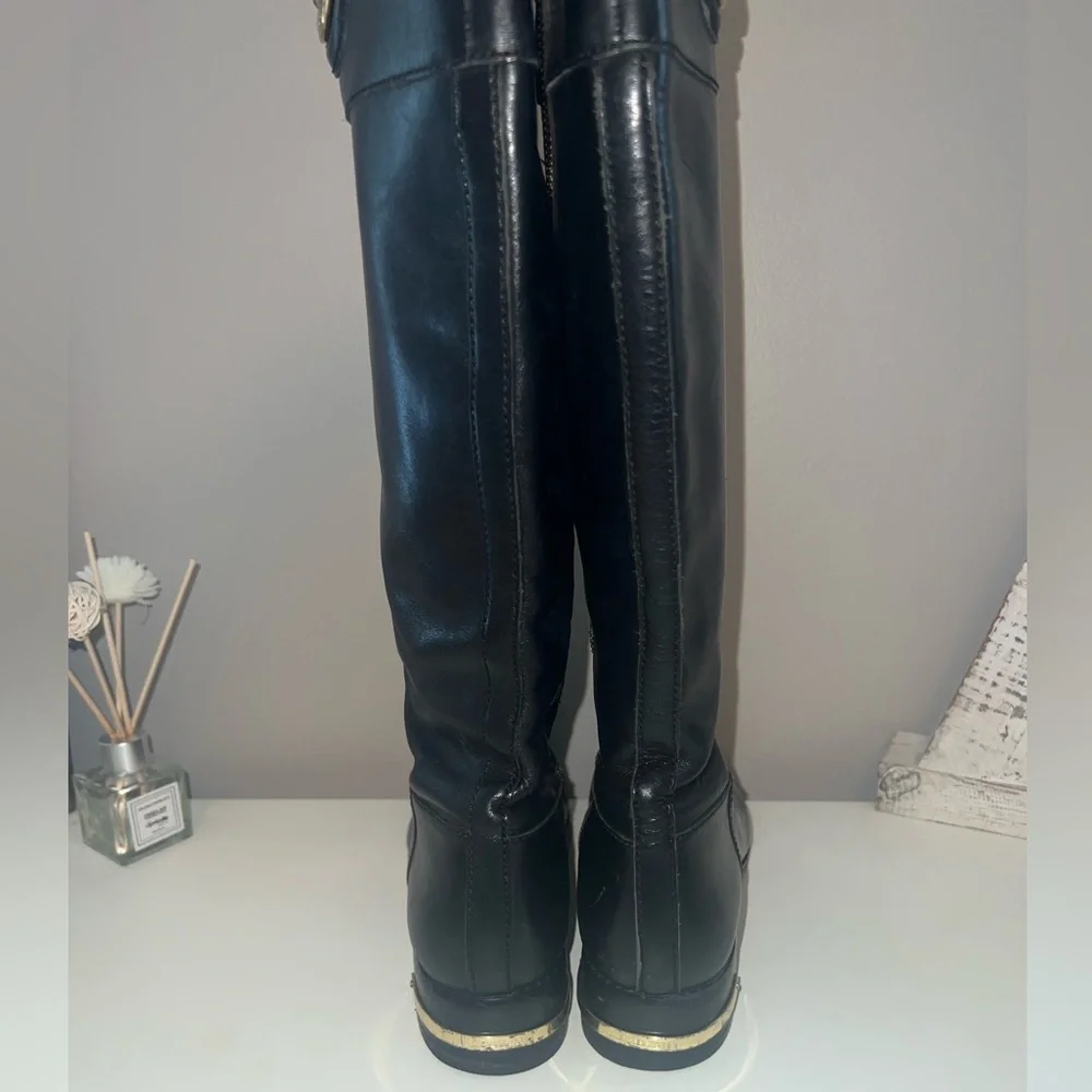 Michael Kors tall leather boots - Picture 4 of 5